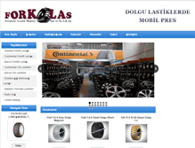 Tablet Screenshot of forklas.com